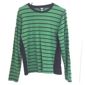 Sporty stripes tee